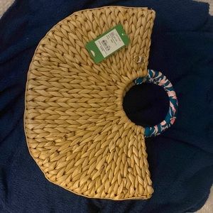 Lilly Pulitzer Straw Tote